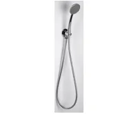 SAPHO Držák sprchy kulatý, pevný, s vyústěním, chrom (3)