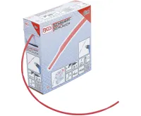 BGS Teplem smrštitelná trubička v krabici, červená, O 3,2 mm,  8 m BGS Teplem smrštitelná trubička v krabici, červená, O 3,2 mm,  8 m