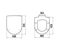 CREAVIT GRANDE WC sedátko, Soft Close, bílá (5)