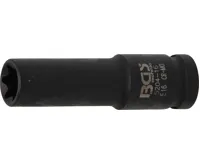 BGS Hlavice nástrčná 1/2" E-profil E16, tvrzená, prodloužená BGS Hlavice nástrčná 1/2" E-profil E16, tvrzená, prodloužená