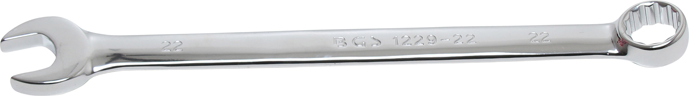 Bgs klíč očkoplochý, extra dlouhý, 22 mm