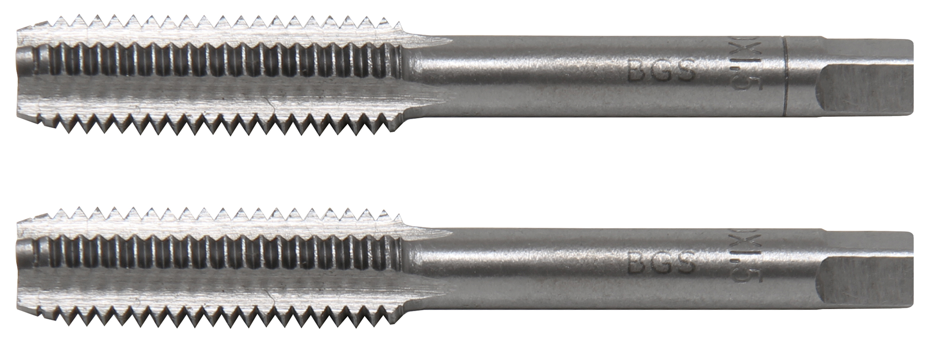 Bgs závitníky sada,  předřezávací a dokončovací závitník, m10 x 1.5, 2 pcs.