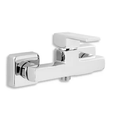 NOVASERVIS Sprchová baterie bez příslušenství 150mm Titania CUBE chrom - 98860/1,0