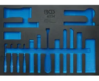 BGS Vložka do dílenského vozíku 3/3, prázdná, pro 4034 BGS Vložka do dílenského vozíku 3/3, prázdná, pro 4034