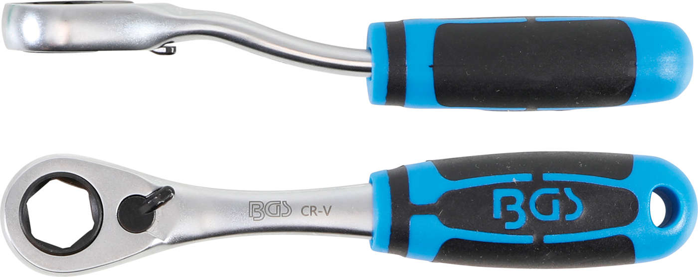 Bgs ráčna přepínací průchozí, šestihran 13 mm