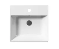 GSI KUBE X keramické umyvadlo 50x47cm, bílá ExtraGlaze (4)