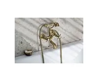 SAPHO ANTEA nástěnná vanová baterie kompletní, bronz (1)