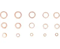 BGS Podložky měděné těsnící, 150 dílů sada v plastovém kufru (1)