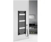 AQUALINE DIRECT-E elektrické otopné těleso rovné 450x1320 mm, 400 W, černá (4)