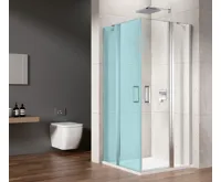 GELCO LORO sprchové dveře pro rohový vsup 900mm, čiré sklo