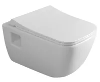 CERASTYLE WALTER závěsná WC mísa, Rimless, 37x52,5cm, bílá (3)