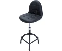 BGS Otočná pojízdná židle s opěrkou pro autoservisy | výškově nastavitelná - BGS 70146 (2)