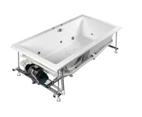 POLYSAN MARLENE HYDRO-AIR hydromasážní vana, 190x90x48cm, bílá (8)