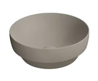 GSI PURA keramické umyvadlo na desku, průměr 40cm, tortora mat GSI PURA keramické umyvadlo na desku, průměr 40cm, tortora mat