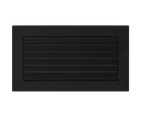 HS Flamingo Krbová mřížka 17x30 BASIC černá s žaluzií