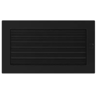 HS Flamingo Krbová mřížka 17x30 BASIC černá s žaluzií