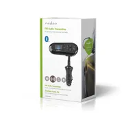 FM transmitter do auta | Husí krk | Hands free volání | 0.4 " | LCD obrazovka | Bluetooth® | 5.0 V DC / 0.5 A | Google Assistant / Siri | Černá (9)