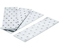 BGS Sada plochých ocelových konektorů ,  200 x 60 x 2 mm ,  4 ks.