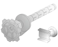 Korado Radik Konzola navrtávací 15/120 - 1ks Korado Radik Konzola navrtávací 15/120 - 1ks
