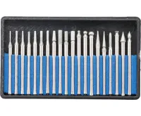 BGS Sada diamantových brusných nástrojů a fréz, 20dílná BGS Sada diamantových brusných nástrojů a fréz, 20dílná