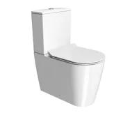 GSI KUBE X WC kombi, Swirlflush, spodní/zadní odpad, bílá ExtraGlaze (4)