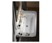 KERASAN WALDORF keramické umyvadlo 100x55cm, bílá (1)