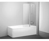 Ravak Vanová zástěna 10CVS2-100 R bright alu+Transparent Ravak Vanová zástěna 10CVS2-100 R bright alu+Transparent