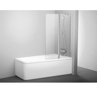 Ravak Vanová zástěna 10CVS2-100 R bright alu+Transparent