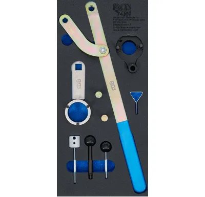 BGS Pěnová vložka (modul) souprava nářadí k nastavení motoru , pro VAG 2.0 TDI Com