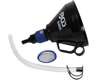 BGS Nálevka PVC se sítkem a možným uzavřením průtoku, 400 mm