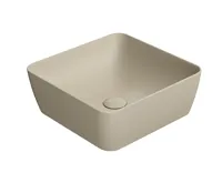 GSI SAND/NUBES keramické umyvadlo na desku 38x38cm, creta mat GSI SAND/NUBES keramické umyvadlo na desku 38x38cm, creta mat