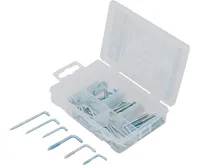 BGS Háčky ocelové na obrazy, 48dílná