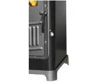 PLAMEN Litinová krbová kamna DORA 10 N - černá (3)