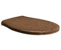 GSI CLASSIC WC sedátko, Soft Close, ořech/bronz