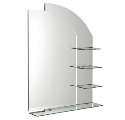 AQUALINE WEGA zrcadlo s policemi 65x90cm