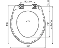 ALCAPLAST WC sedátko Basic, polypropylen A6551 (1)