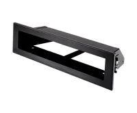 HS Flamingo Krbová mřížka OTEVŘENÁ 20x6 cm, černý mat