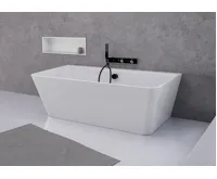 POLYSAN LIBERTA D nástěnná stojící vana 170x78x60cm, bílá (4)