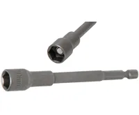 BGS Hlavice nástrčná,velmi dlouhá, pro vrtačky, pohon vnější šestihran 6,3 mm,(1/4&quot;)Drive,10mm