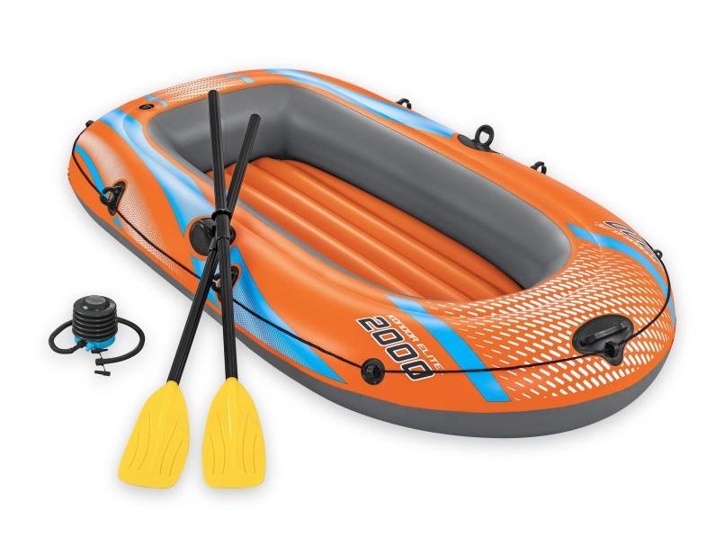 Bestway 61141 nafukovací člun kondor elite 2000 set - 196 x 106 x 31 cm