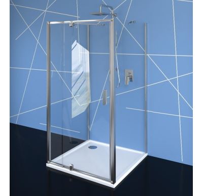 POLYSAN EASY třístěnný sprchový kout 800-900x800mm, pivot dveře, L/P varianta, čiré sklo