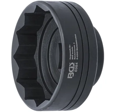 BGS Klíč na náboje, dvanáctihranný, pro nákladní vozidla a SAF IVECO / přívěsy BPW, 85 mm