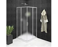 GELCO SIGMA SIMPLY sprchové dveře posuvné pro rohový vstup 800 mm, sklo Brick (3)