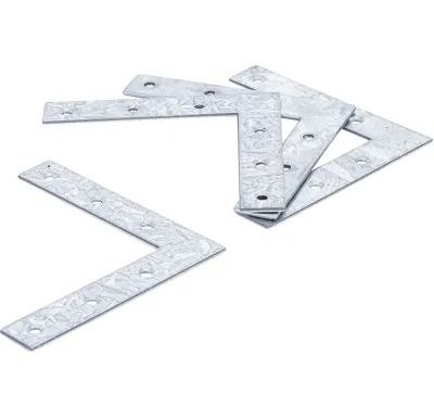 BGS Plech spojovací ve tvaru L, 100 x 100 x 15 mm, 4 dílů
