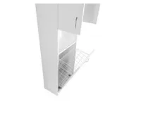 AQUALINE SIMPLEX ECO vysoká skříňka s košem 50x180x30cm (1)