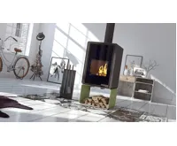 HS Flamingo Krbová kamna FLAMINGO DELUXE ® PENTAI, olivová (23)