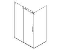 GELCO DRAGON boční stěna 900mm, čiré sklo (4)