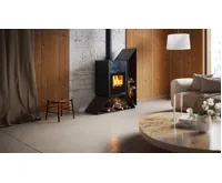 HS Flamingo Krbová kamna FLAMINGO DELUXE ® KAMPA pravá, hnědá - sametová (10)