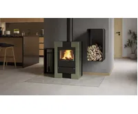 HS Flamingo Krbová kamna FLAMINGO ® ESPO II olivová (12)