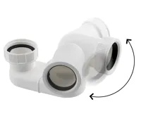 POLYSAN Sifon 6/4", DN40 (3)